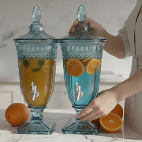 Image of ديسبنسر عصائر كريستال ألوان