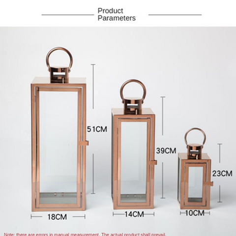 Image of طقم فوانيس ديكور 3 قطع