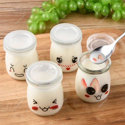 طقم أكواب للزبادي 10 قطع