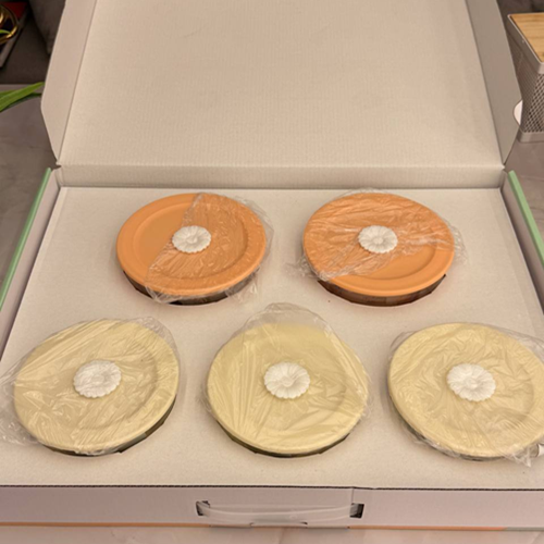 طقم علب زجاج 5 قطع