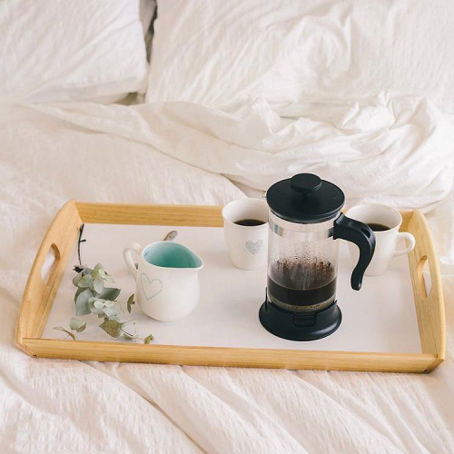 صينية خشب للأفطار