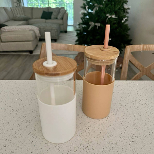 مج زجاج بشاليموه