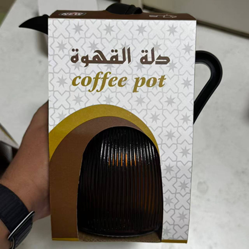 طقم إبريق شاي و قهوة زجاج 2 قطعة