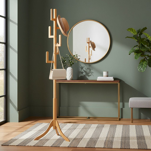 شماعة خشبية 6 هوك