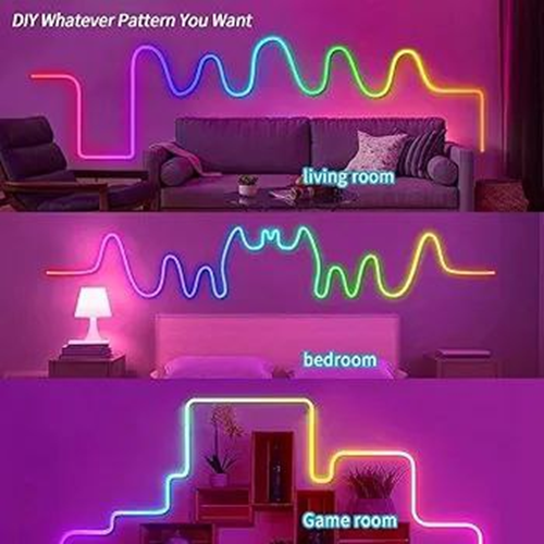 شريط ليد 5 متر بالريموت