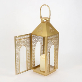 طقم فوانيس دهبي 2 قطعة