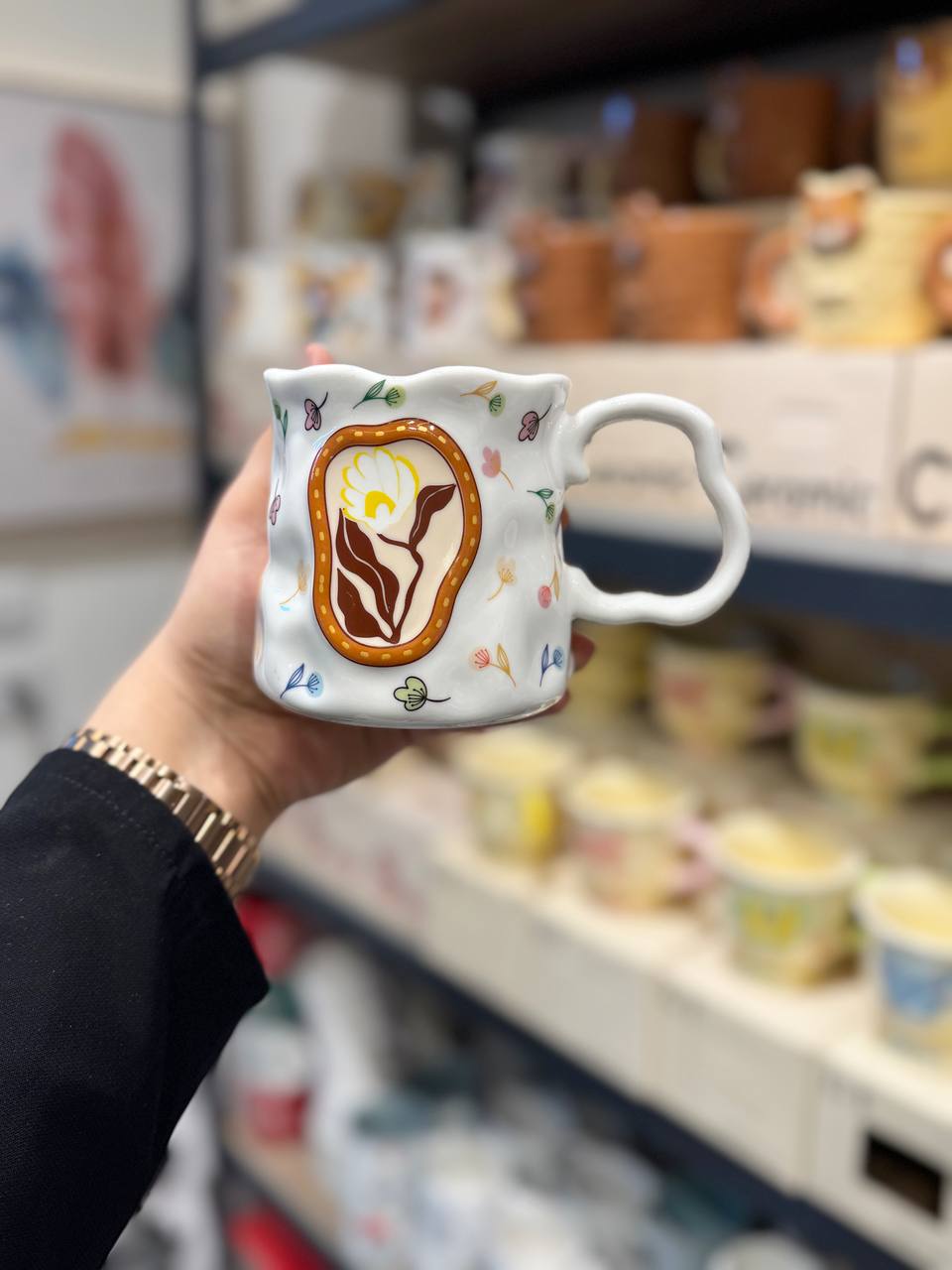 مج بورسلين وردة