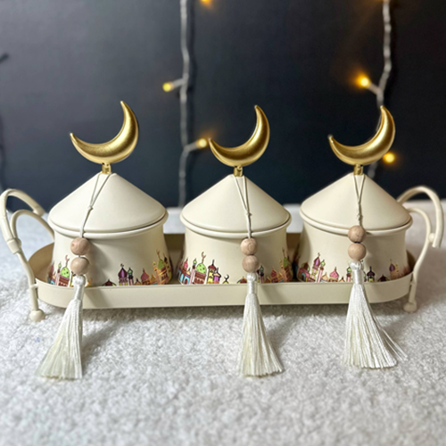 طقم ضيافة 3 قطع بالصينية