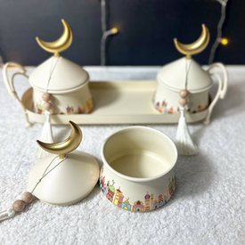 طقم ضيافة 3 قطع بالصينية