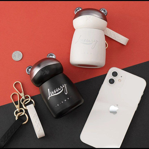 ترمس قهوة شكل دبدوب