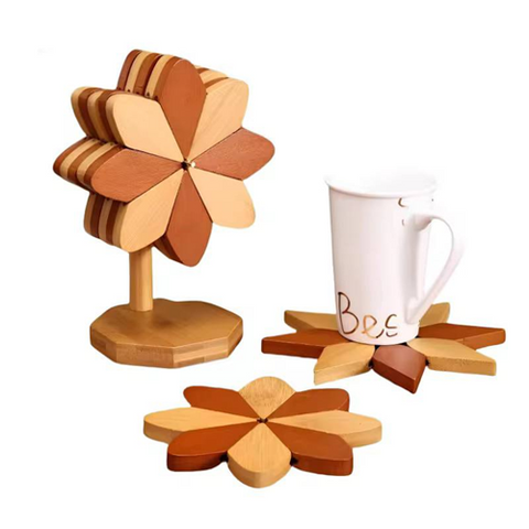 Image of كوسترات بستاند شكل وردة