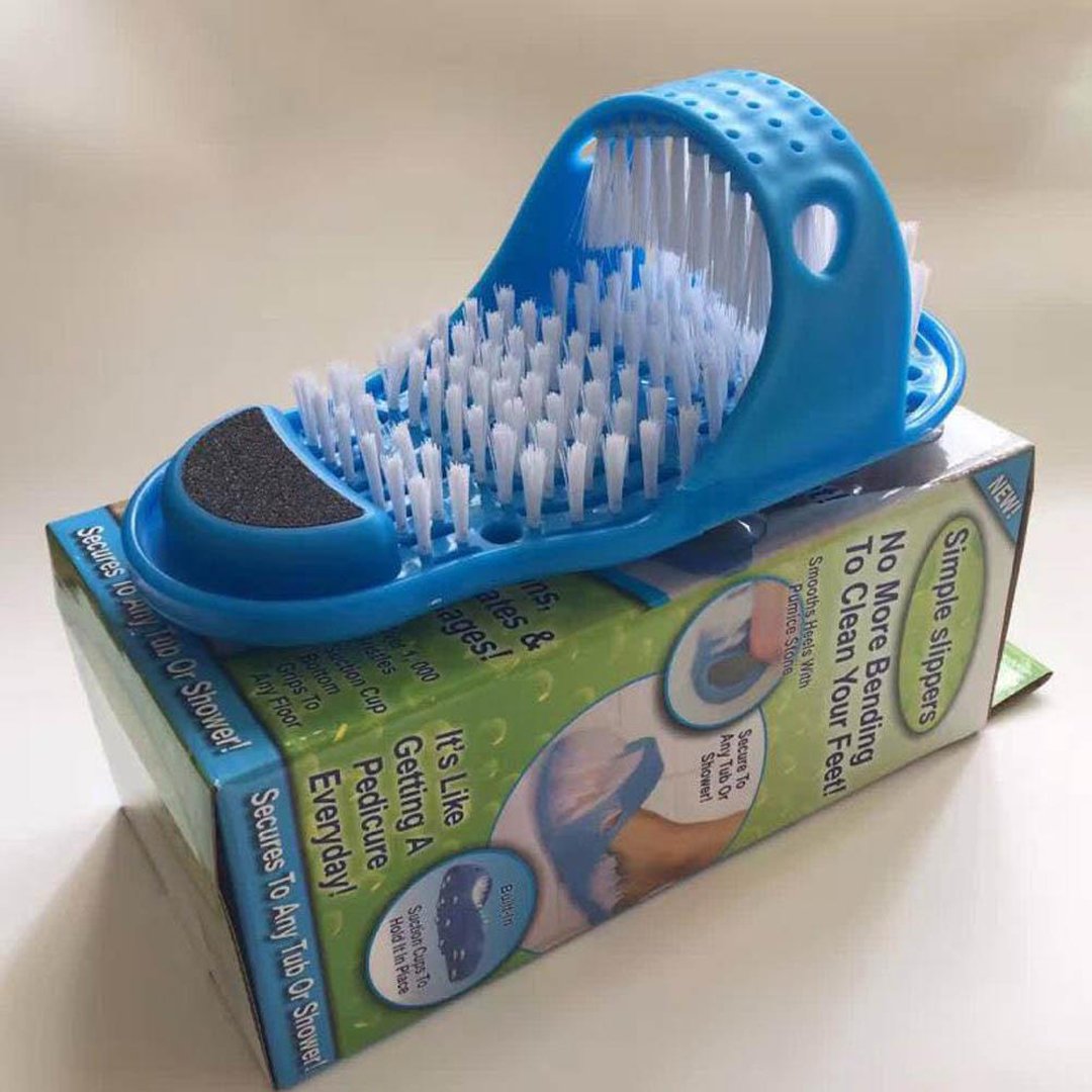 شبشب تقشير وتدليك القدمين