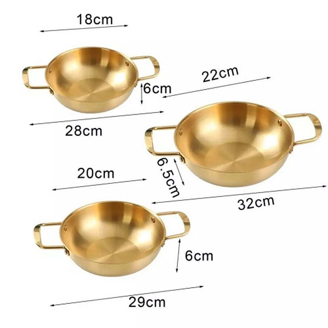 طاسات تقديم جولد