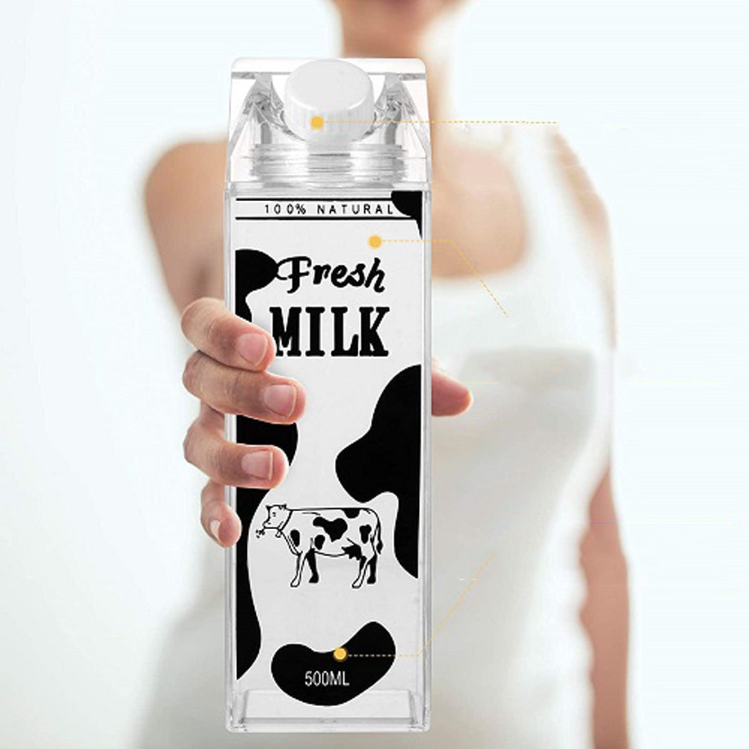 زجاجة اكليريك للحليب والعصائر