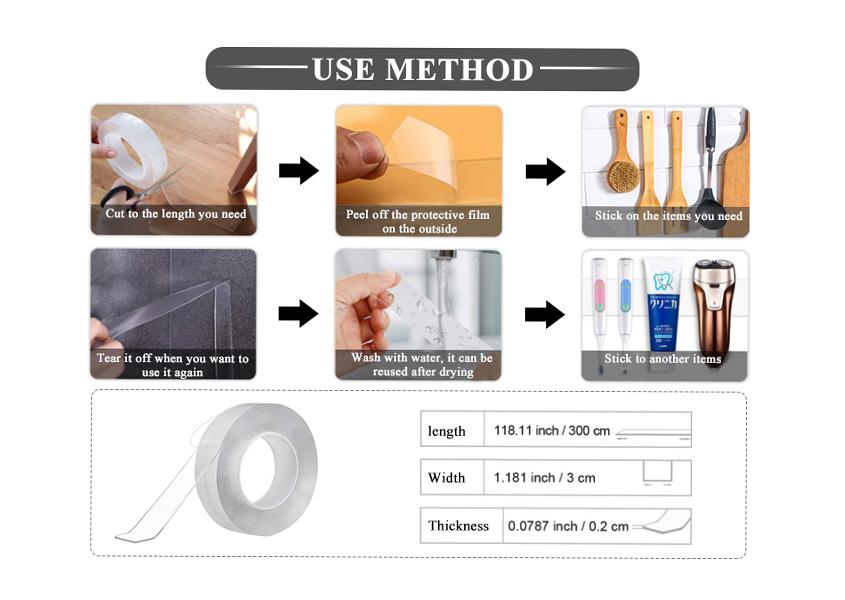 لاصق الدابل فيس المذهل