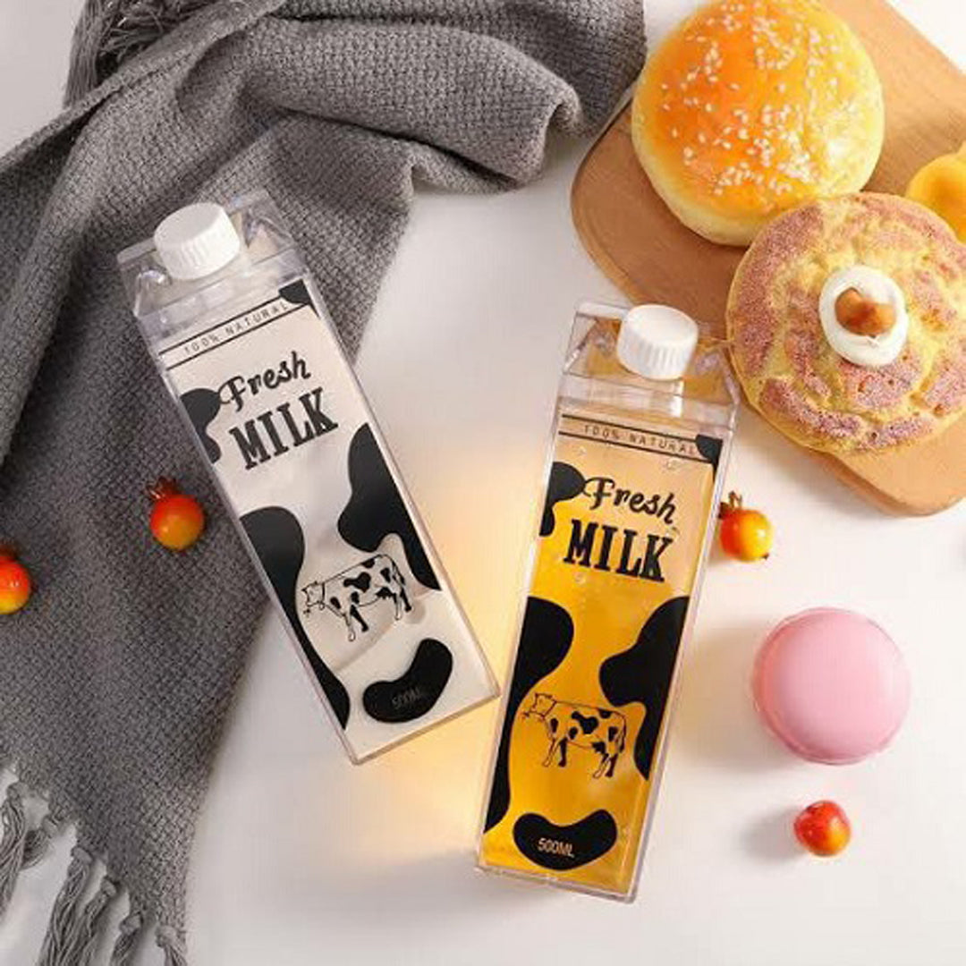 زجاجة اكليريك للحليب والعصائر