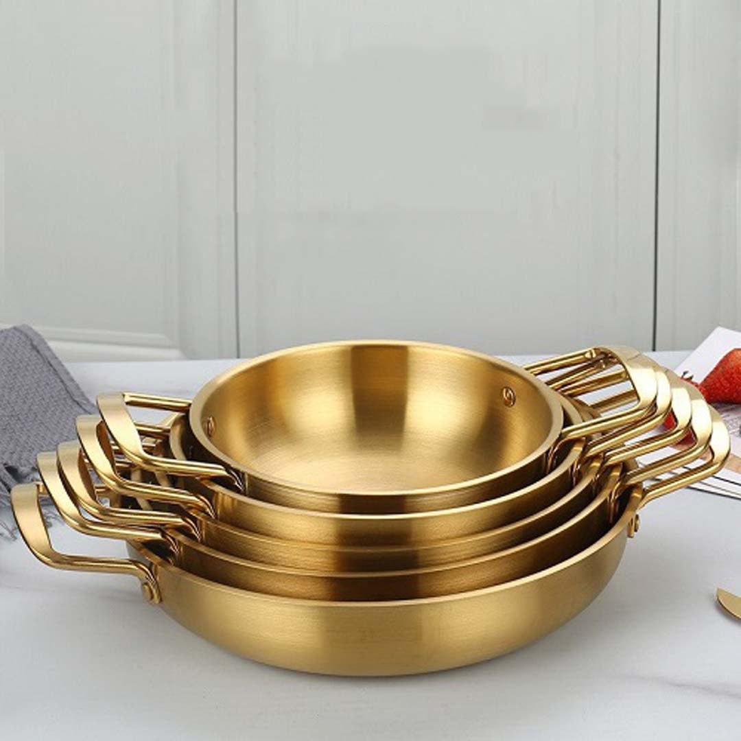 طاسات تقديم جولد