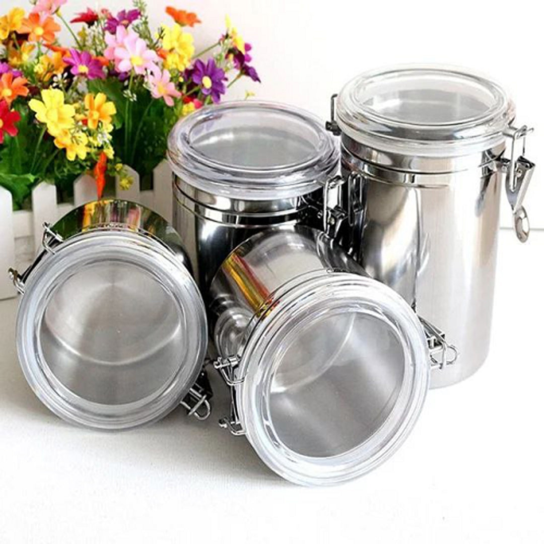 طقم توابل أستانلس 4 قطع