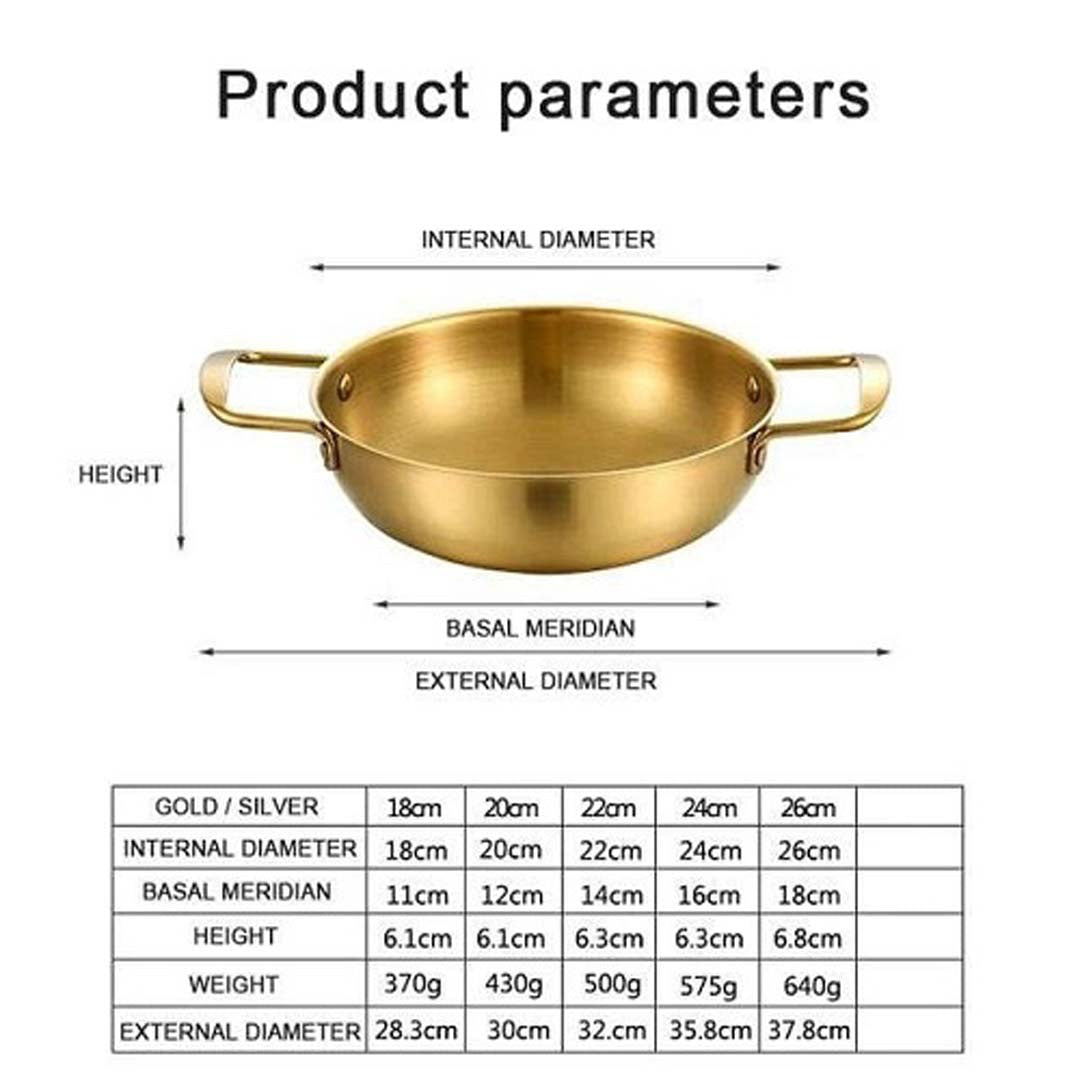 طاسات تقديم جولد